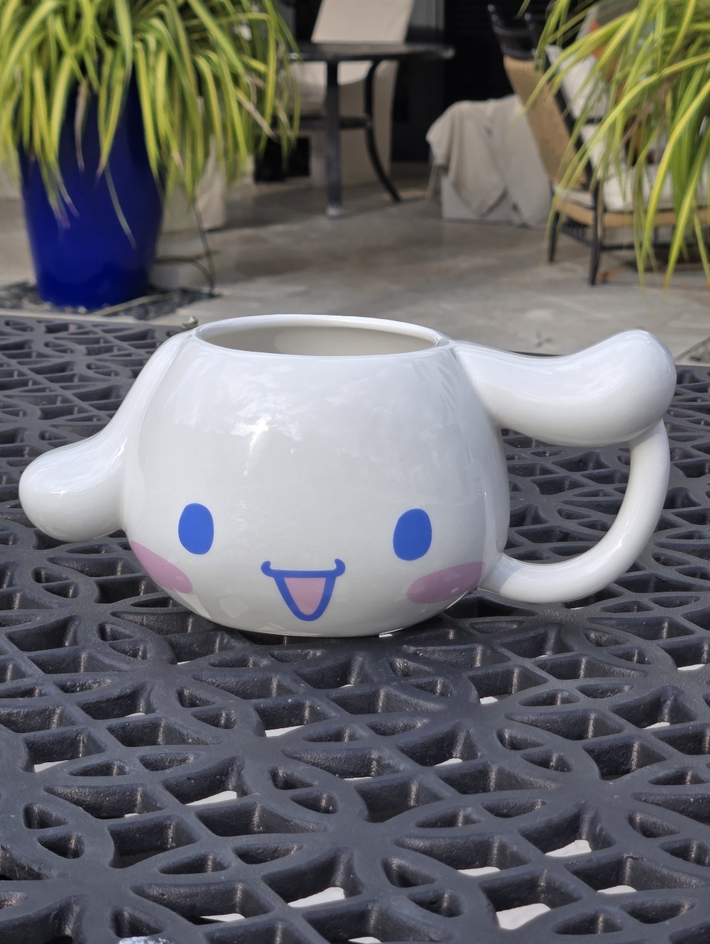 💙 Large Sanrio Cinnamoroll Ceramic 3D Sculpted Mug by Silver Buffalo- 20 oz.